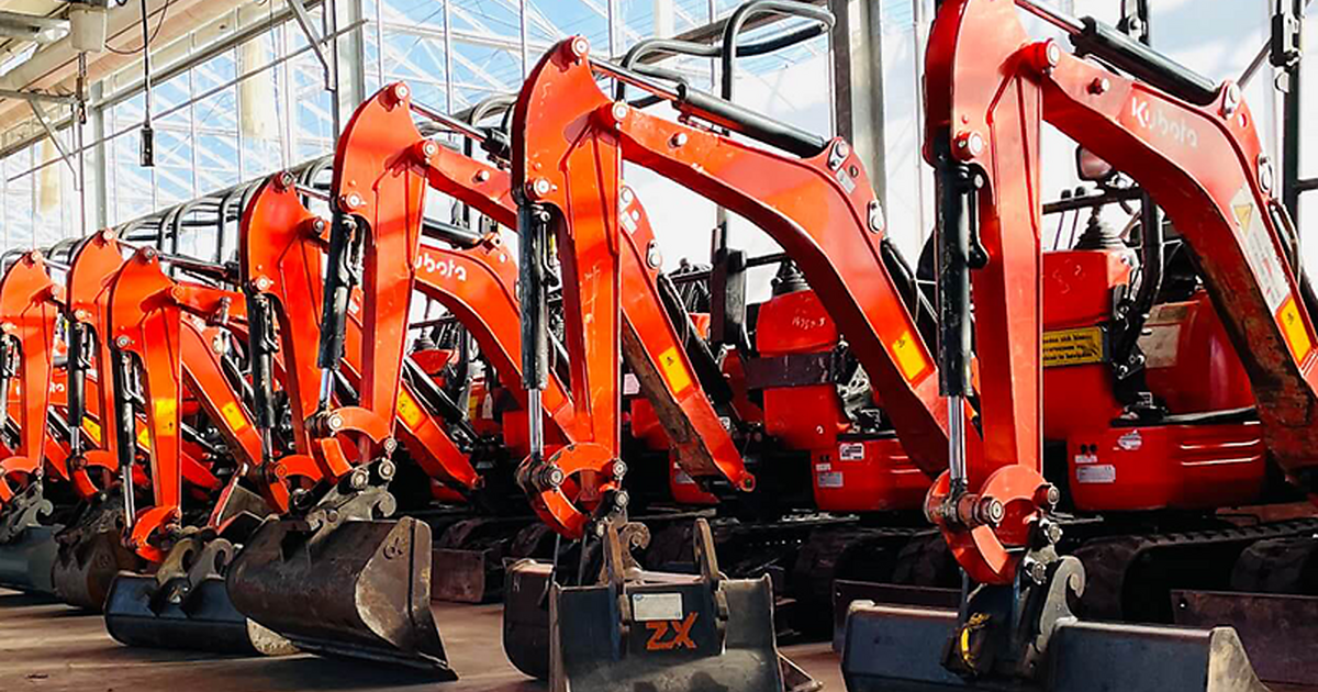 Gebruikte graafmachines kopen