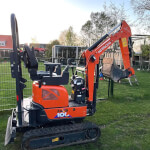 Hitachi 10U met joystick bediening