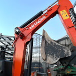Hitachi 10U met joystick bediening