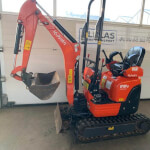 Kubota u10-3 joystick bediening