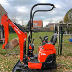 Kubota U10-3 met ergo joystick bediening
