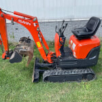 Kubota K008 minigraver