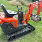 Kubota K008 minigraver