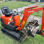 Kubota K008 minigraver