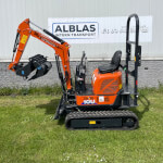 Hitachi 10U zaxis nieuw!