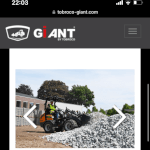 Giant G2200E X-tra shovel