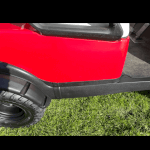 Ruwterrein clubcar rood