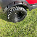 Ruwterrein clubcar rood