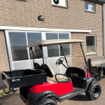 Ruwterrein clubcar rood