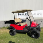 Ruwterrein clubcar rood