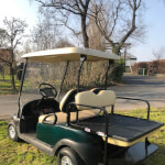 clubcar golfwagen met laadbak