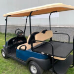 Clubcar 4 persoons blauw