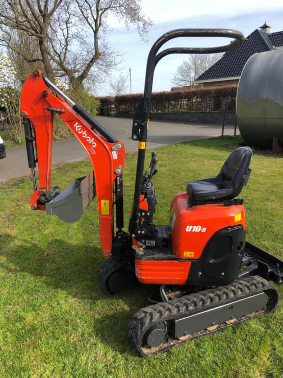 Kubota U10-3 graafmachine
