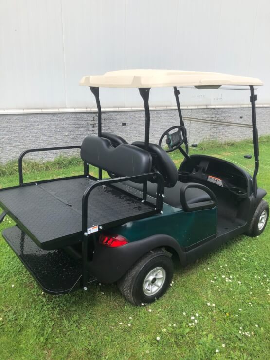 Clubcar groen benzine 4 pers