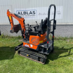 HItachi 10U met Joystick bediening sidelevel