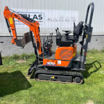 HItachi 10U met Joystick bediening sidelevel