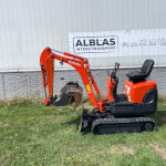 Kubota K008 minigraver