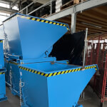 kantelcontainers kantelbakken 1200L