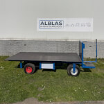 Electrische transportwagen hooiwagen