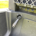 Golfkar clubcar Tempo grijs