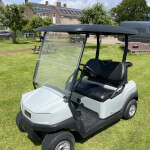 Golfkar clubcar Tempo grijs