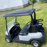 Golfkar clubcar Tempo grijs