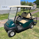 Clubcar golfkar groen 4 persoons