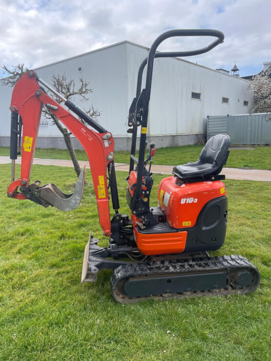 Kubota u10-3 minigraafmachine