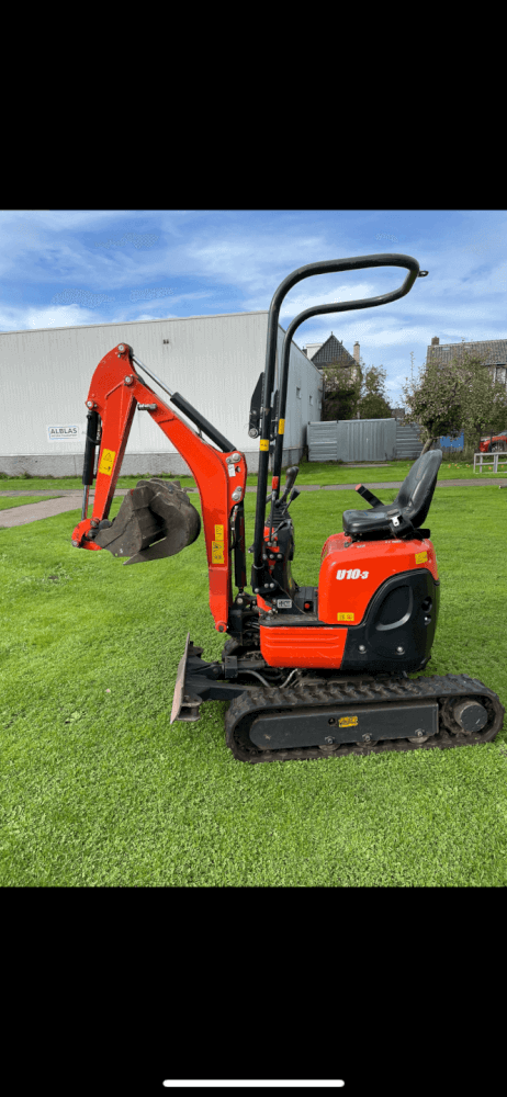 Kubota U10-3 minigraafmachine