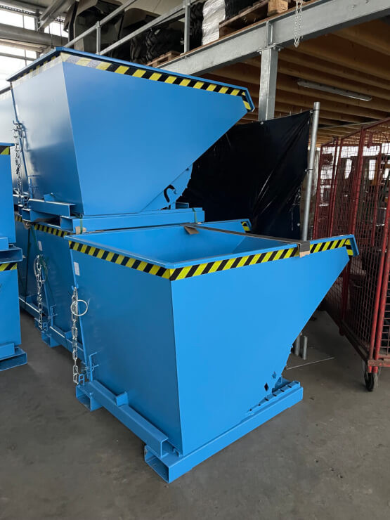 kantelcontainers kantelbakken 1200L